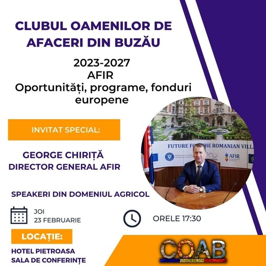 Directorul general al AFIR explică cum pot atrage fermierii bani pentru investiții în agricultură
