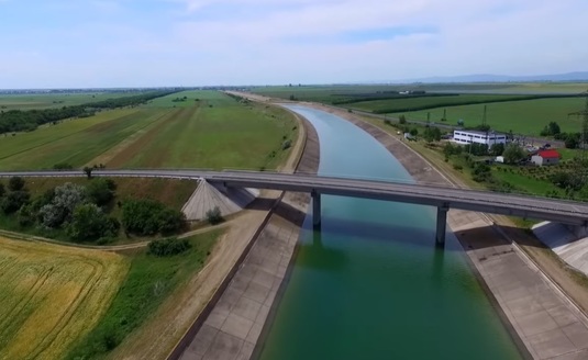 Proiect inedit de extindere a canalului de irigații Siret-Bărăgan