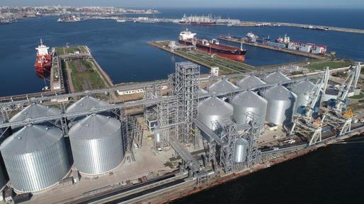 Nou record de cereale expediate prin Portul Constanța