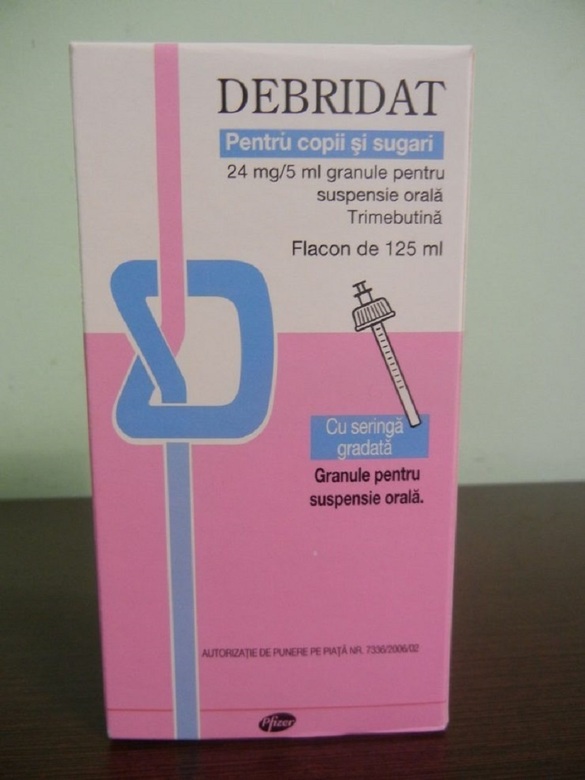 Mai multe loturi ale medicamentului Debridat, utilizat inclusiv pentru copii și sugari, retrase de pe piață