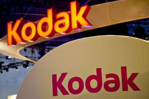 Acțiunile Eastman Kodak au scăzut cu până la 40% după blocarea de către guvernul SUA a unui împrumut federal de 765 de milioane de dolari, din cauza unor ilegalități ale directorilor