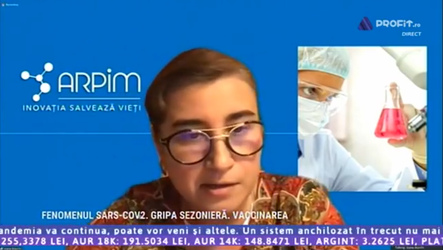 Profit Health Forum – Ioana Bianchi, ARPIM: Lucrurile bune se fac în sistem de criză. Fragmentarea sistemului medical - principala problemă. Stimularea colaborării între industriile din sistemul sanitar și mediul academic în privința cercetării
