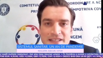 PROFIT Health.forum - Andrei Baciu, Ministerul Sănătății, anunță: Marile companii vor avea centre de vaccinare dedicate, pentru a accelera relansarea economică