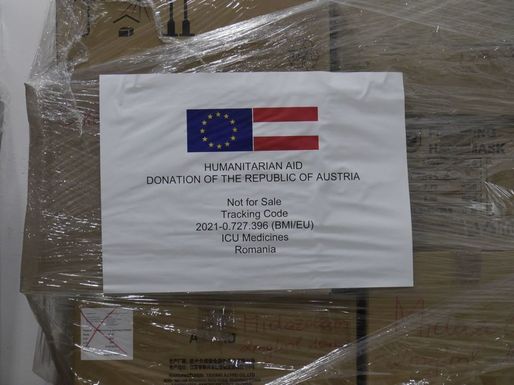 Austria trimite României medicamente