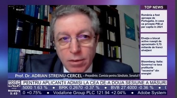 VIDEOCONFERINȚA Profit Health.Forum - Adrian Streinu-Cercel: S-a ridicat starea de alertă, dar virusul nu a fost informat. Pe virus nu l-a chemat nimeni la niciun Palat să-i spună "Băi, pleacă, ți-ai terminat treaba!”. Masca mai trebuie purtată 6-9 luni