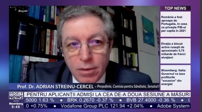 VIDEOCONFERINȚA Profit Health.Forum - Adrian Streinu-Cercel: S-a ridicat starea de alertă, dar virusul nu a fost informat. Pe virus nu l-a chemat nimeni la niciun Palat să-i spună "Băi, pleacă, ți-ai terminat treaba!”. Masca mai trebuie purtată 6-9 luni