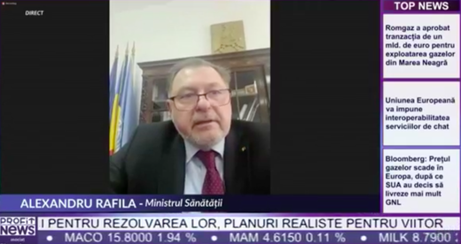 VIDEOCONFERINȚA Profit Health.Forum - Apel al ministrului Rafila: Organigrama ministerului va fi mărită, avem nevoie de oameni care să vină să lucreze la reforma sănătății și noua strategie. Schimbarea de mentalitate - cel mai greu