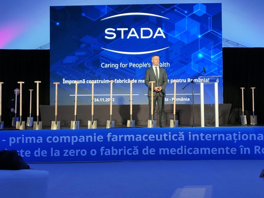 Germanii de la Stada încep construcția primei fabrici de medicamente dezvoltată de la zero în ultimii 30 de ani