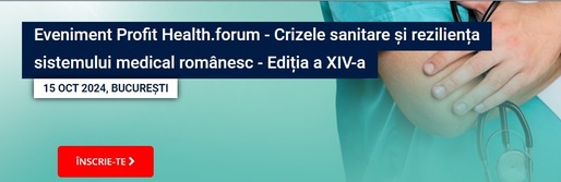 Profit Health.forum Ediția a XIV-a - Cum se pregătește România pentru a face față unei noi crize sanitare