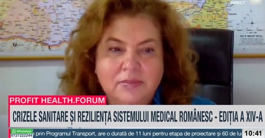 VIDEO Profit Health.forum Ediția a XIV-a - Prof. Dr. Carmen Orban, consilier al prim-ministrului: O nouă fabrică de medicamente va fi deschisă în România