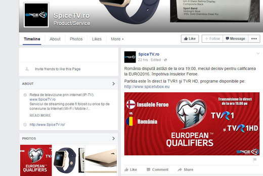 Spice TV - închis pentru retransmiterea ilegală de programe, prejudiciu de 1,5 milioane euro