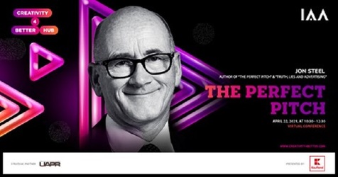 Prima conferință The Perfect Pitch, cu Jon Steel