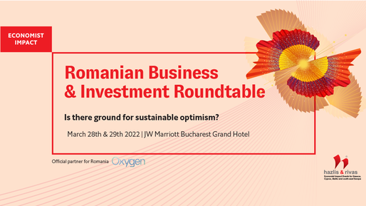 Paolo Gentiloni, comisar european pentru Economie și David Rowan, cunoscut expert în tehnologie, participă la conferința The Economist Romanian Business & Investment Roundtable 