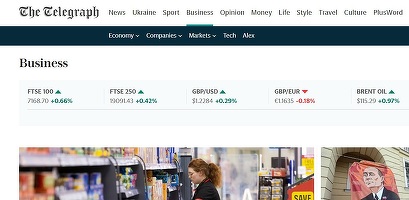 The Telegraph va fi scos la vânzare