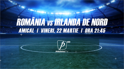 Primul meci amical al naționalei, după calificarea la Euro 2024, se vede la Prima TV