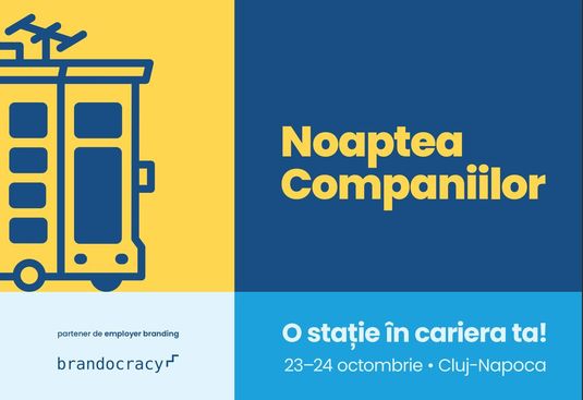 Brandocracy și Noaptea Companiilor, parteneriat strategic pentru cel mai inovativ eveniment de employer branding din România