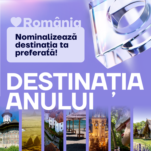 Destinația Anului lansează a 5-a ediție și invită românii să nominalizeze destinațiile lor preferate