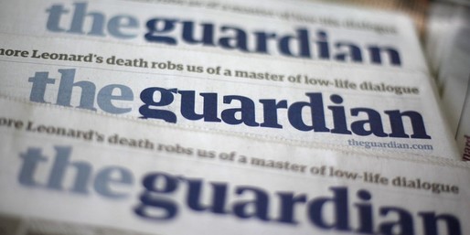 Grevă la ziarul britanic The Guardian împotriva vânzării ediției sale de duminică