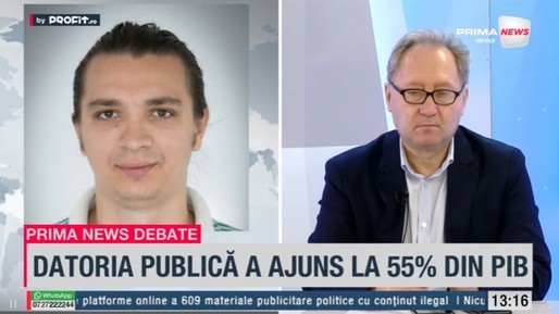Riscul de retrogradare a ratingului la junk, in dezbatere la Prima News cu reporterul Profit.ro Mihai Baniță 