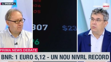 Evolutia bursei românești și oferta de titluri de stat în dezbatere la Prima News, cu jurnalistul Profit.ro Adrian Panaite, acum în direct în studioul tv