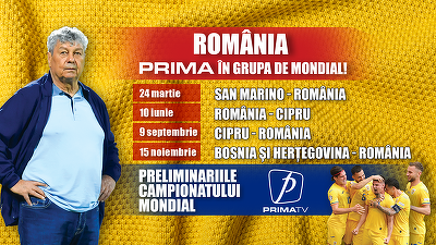 România-Cipru, în exclusivitate la Prima TV. E seara în care fotbalul devine show național