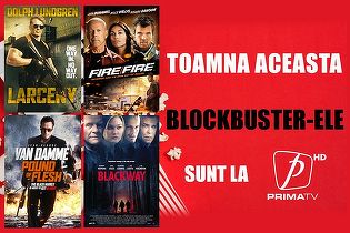 Oferta cinematografică din această toamnă de la Prima TV