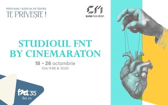 STUDIOUL FNT by Cinemaraton: Dezbateri live din inima teatrului românesc