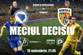 Legendele susțin România. Fă-o și tu! Mesajul tău ajunge la “tricolori”. Bosnia - România, LIVE pe Prima TV. Câștigăm împreună!