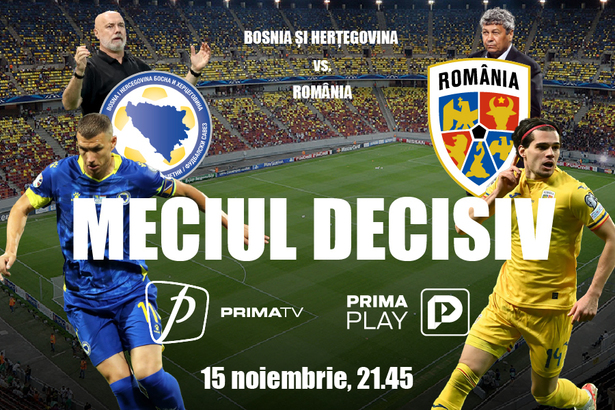 Legendele susțin România. Fă-o și tu! Mesajul tău ajunge la “tricolori”. Bosnia - România, LIVE pe Prima TV. Câștigăm împreună!