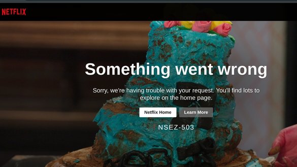FOTO Pană de streaming la Netflix de Revelion, chiar înainte de o premieră