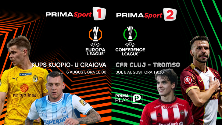 Dueluri nordice pentru Universitatea Craiova și CFR Cluj în lupta pentru play-off-ul european