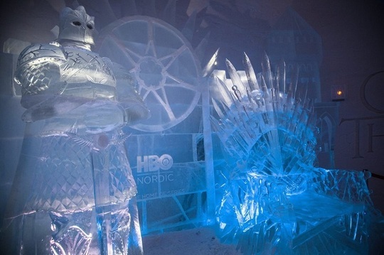 FOTO Un hotel din gheață inspirat din serialul „Game of Thrones”, deschis în Laponia