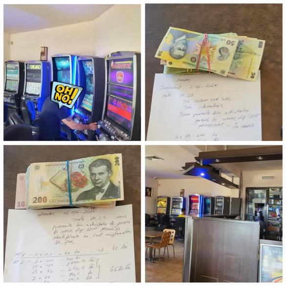 Controale neanunțate, încrucișate, în sălile de jocuri de noroc FOTO& VIDEO