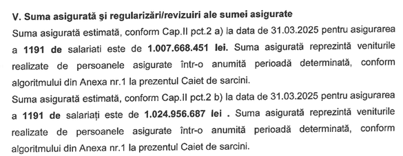 DOCUMENT - ROMATSA a anulat licitația pentru polița de 60 milioane de lei destinată asigurării controlorii de trafic împotriva riscului de pierdere a brevetului