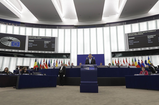 FOTO Iohannis - supus tirului de întrebări în Parlamentul European pentru falimentul Euroins UPDATE Reacția Eurohold