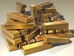 Prețul aurului a atins cel mai ridicat nivel din ultimele trei luni