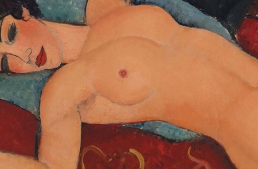 Un nud de Modigliani a fost vândut pentru 170 mil. dolari, al doilea cel mai mare preț pentru o operă de artă adjudecată la licitație