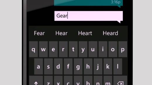​Microsoft va lansa pe iOS tastatura de Windows Phone