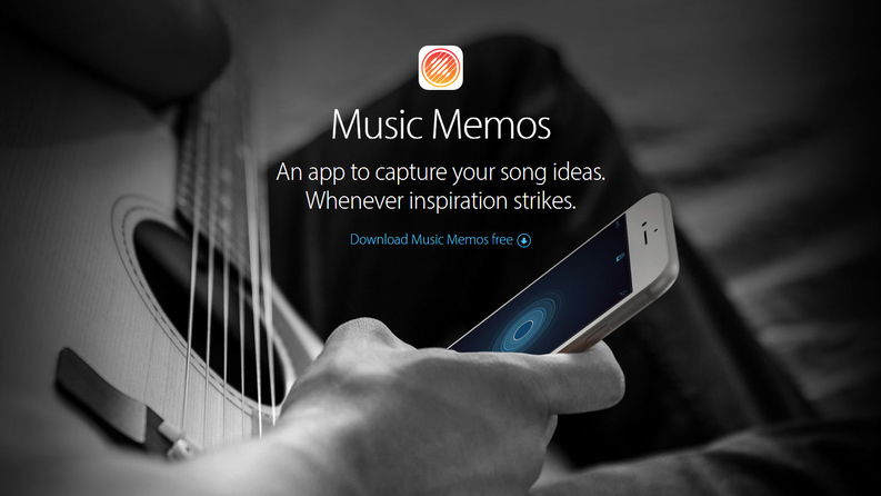 Apple lansează Music Memos, o aplicație dedicată muzicienilor