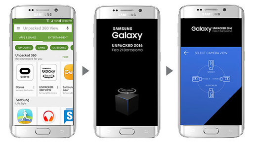 Lansarea Galaxy S7 va fi filmată la 360 de grade și transmisă live