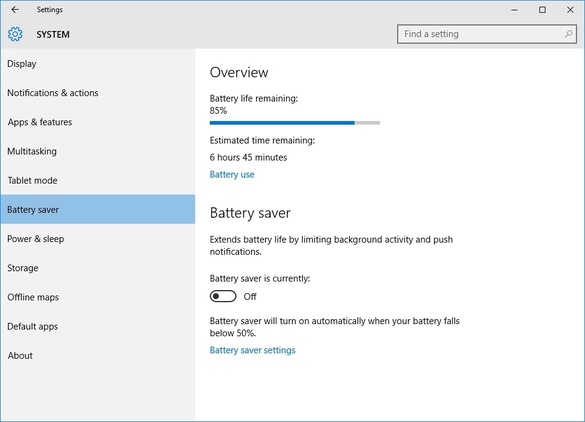 Cum crești autonomia unui laptop cu Windows 10