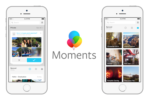 Moments, aplicația de photo sharing a Facebook, suportă acum și video