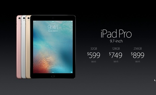 Apple a lansat noua generație de tablete iPad Pro