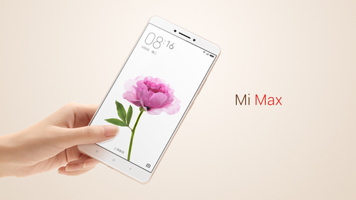 Xiaomi's Mi Max, un smartphone accesibil cu baterie mare și ecran imens