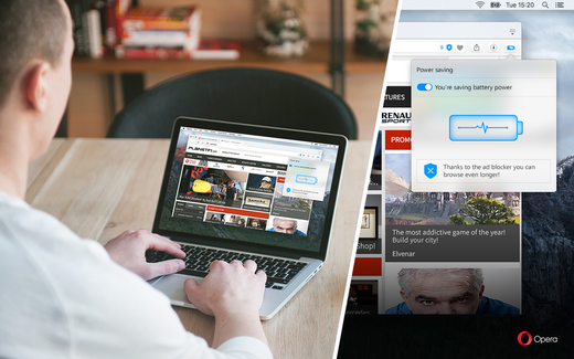 Funcția de economisire a bateriei din browser-ul Opera este acum disponibilă pentru toți utilizatorii