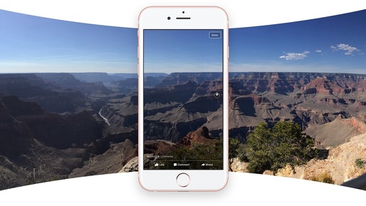 Facebook a lansat o opțiune prin care utilizatorii pot încărca și distribui fotografii la 360 de grade