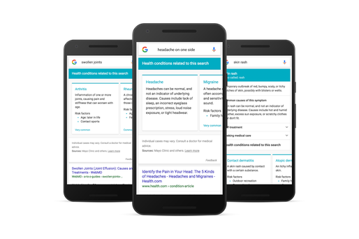 Google lansează o facilitate care ajută în auto-diagnosticarea problemelor de sănătate