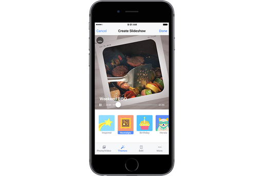 Facebook va crea automat slideshow-uri din fotografiile și clipurile personale