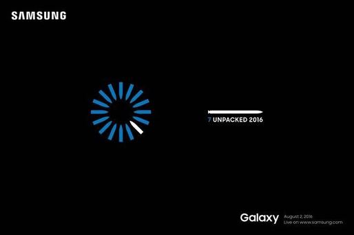 Galaxy Note 7 va fi prezentat oficial pe 2 august