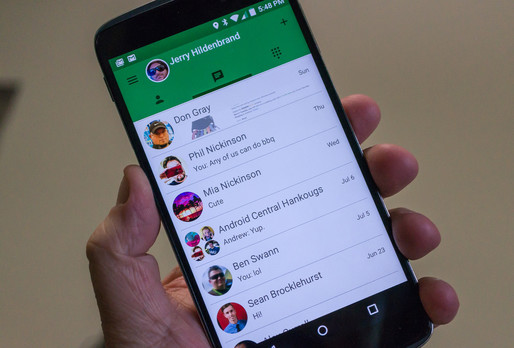 Google Hangouts poate trimite capturi video pe smartphone-urile cu Android